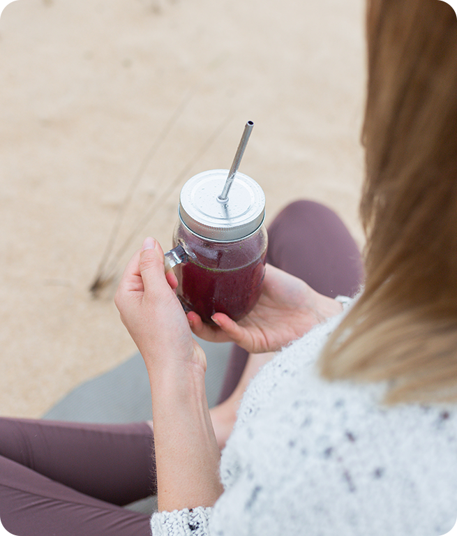 smoothie glass